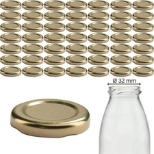 50 Deckel für Glasflaschen