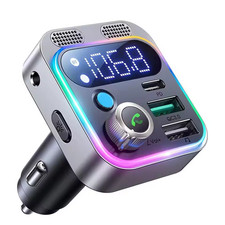 Bluetooth FM Transmitter KFZ Auto Radio MP3 Player Dual USB Ladegerät Adapter