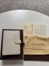 Louis Vuitton Agenda PM in Elfenbein (Ivory) Epi Leder