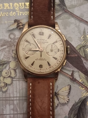 Vintage olympic chronographe - vintage,
