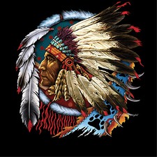 Indianer motiv shirt - indianer, t-shirt