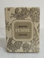 Vintage Duft Seife Soap Duftseife Parfums Rochas Paris Femme ca. 80g
