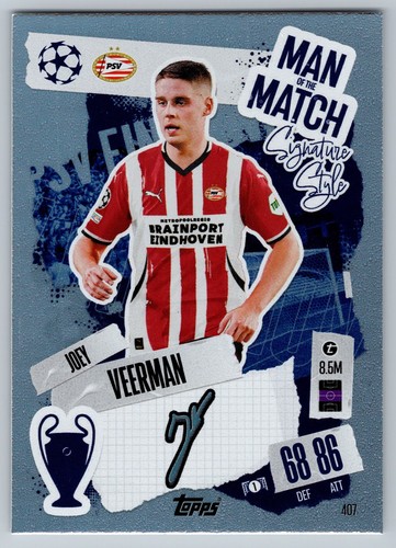 Topps joey veerman - -,