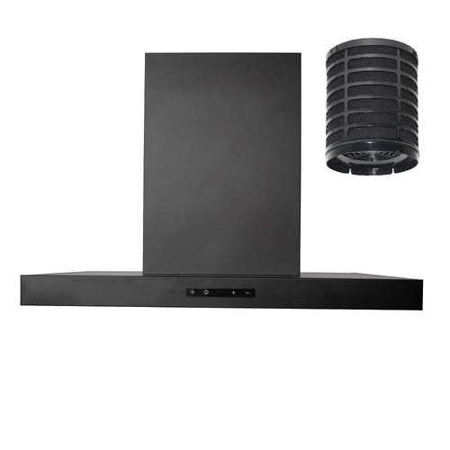 Flache plasma wandhaube - flache,