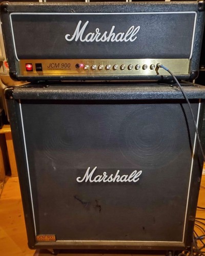Marshall jcm 900 - head, cab