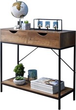 Schmaler Konsolentisch mit Schubladen & Ablage für Flure