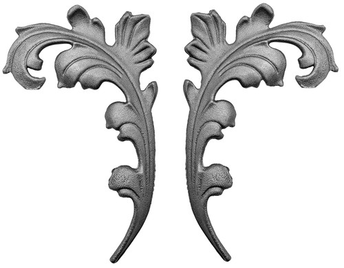 Blatt zierblatt zaunelement - zierblatt,