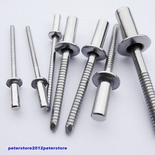 Dichtnieten  Bechernieten  Flachkopf  Edelstahl VA  ISO 16585  Niete Nieten   