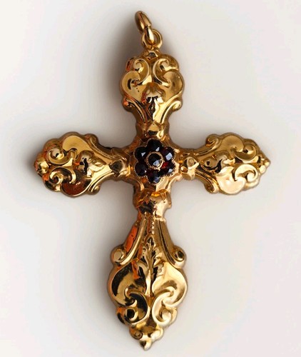 Antikes biedermeier kreuz - antikes,