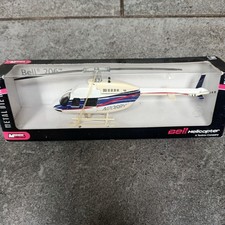 Bell 206 Jet Ranger Hubschrauber-Mondo Motors-Standmodell im Maßstab 1/60