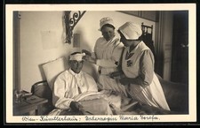 Foto-AK Rotes Kreuz, Zwei