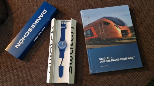 Stadler swatch uhr und - und, im