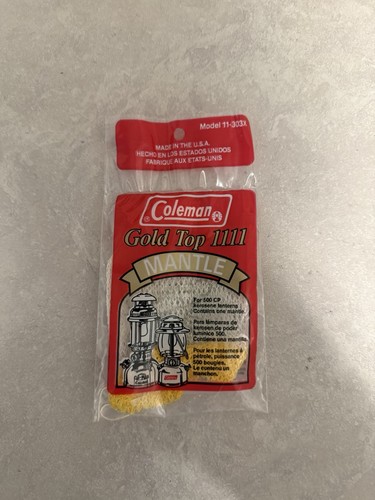 10x coleman gold top 1111 - coleman,