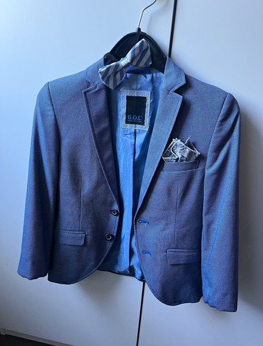 Jungen anzug sakko - g.o.l., blau