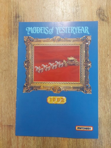 Matchbox katalog 1992 - 1992, models