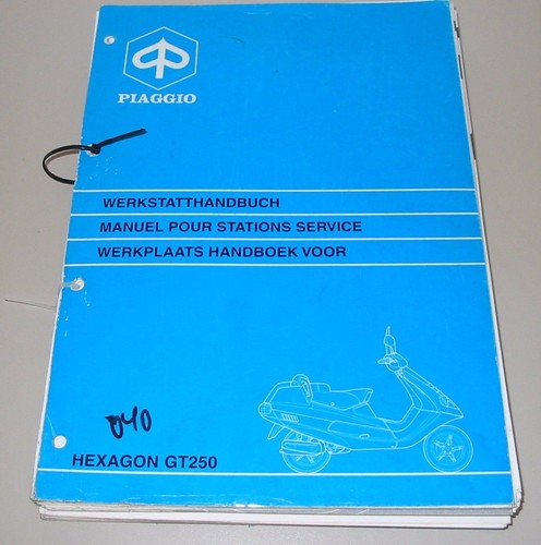 Werkstatthandbuch piaggio - werkstatthandbuch,