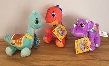 Dino Plüsch Stofftier Kuscheltier Ranch Mini Dinosaurier Spielzeug 15cm NEU