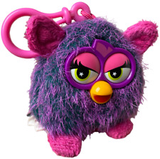 Furby Plüsch Anhänger 8cm Kuscheltier Stofftier 2013 Hasbro Famosa Purple Lila