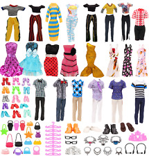 Kleidung Zubehör für Barbie & Ken Puppen Schuhe Schmuck Kleid Konvolut Tasche