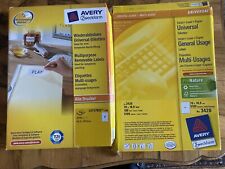 Avery Zweckform ?Etiketten Labels weiß 63,5x29,6  45 Bögen / 70x16,9  63 Bögen