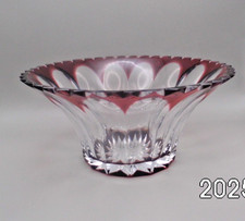 WMF Bleikristall Schale Valentino, Schüssel, Durchmesser 22 cm,  ca 1950