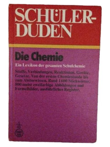 Duden schülerduden chemie - duden,