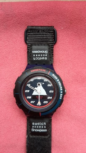 Swatch access snowpass - access, 200m