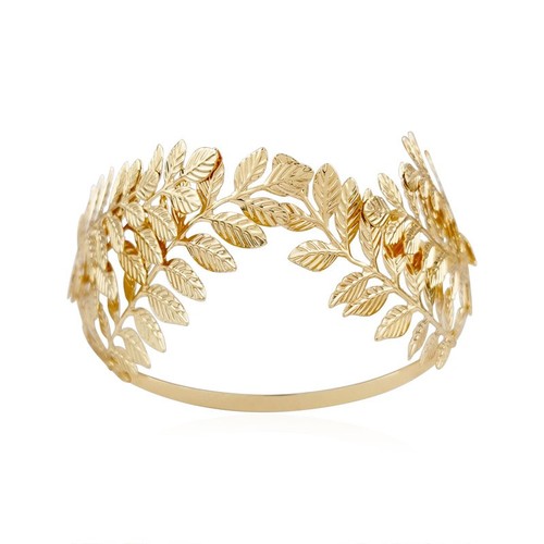 Blattgold barock krone hoop - blattgold,