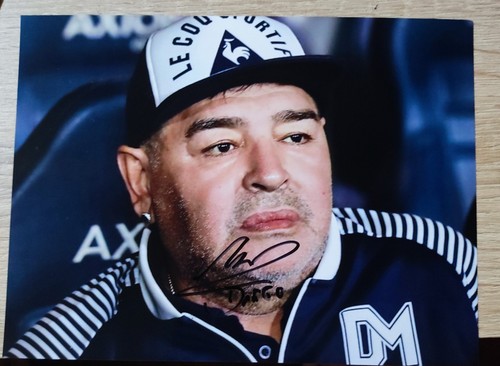 Autogramm von diego maradona - von,