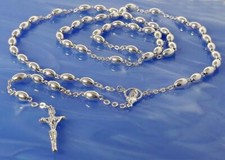 Rosenkranz Silber 925 75 cm