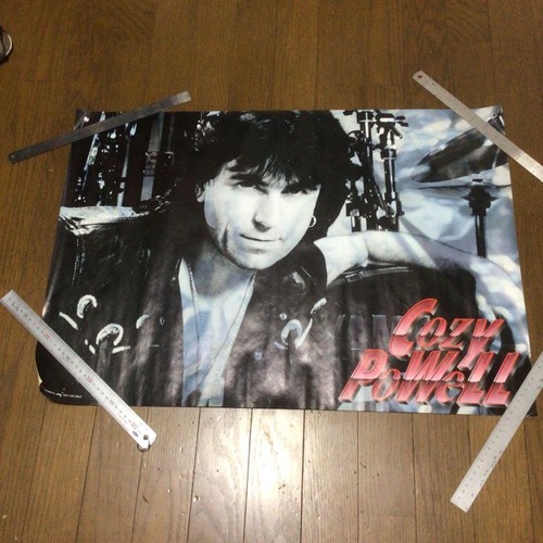 Cozy powell werbeposter nicht - cozy,