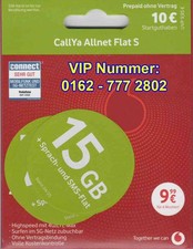 Vodafone CallYa SIM Karte   0162 - 777 2802 NEU TOP  gut merkbare VIP-Nummer