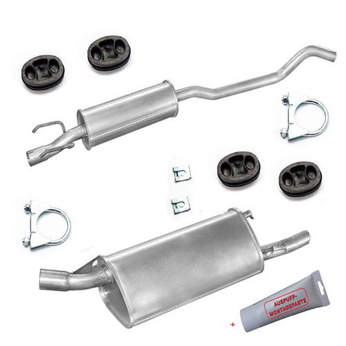 Auspuffanlage endtopf - auspuffanlage,
