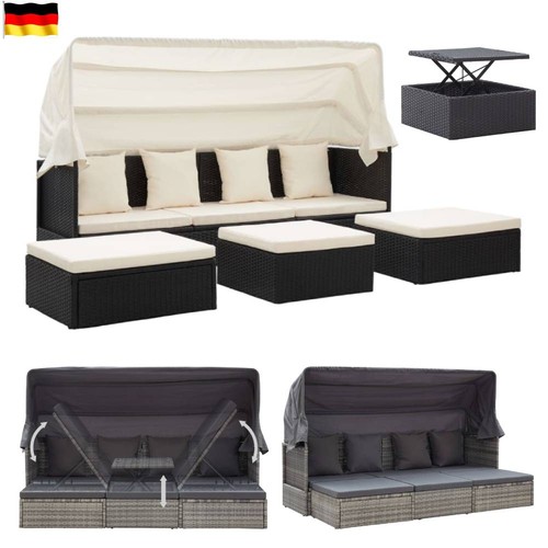 Gartenbett mit sonnen dach - gartenbett,