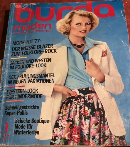 Burda mode 1977 - burda, 1/1977