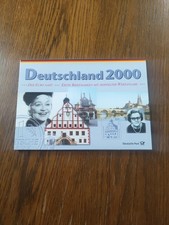 Münzen + Briefmarken - Deutschland 2000 -  Mappe - Deutsche Post Philatelie