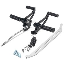 Vorverlegte Fußrastenanlage