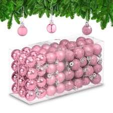 Weihnachtskugeln Christbaumschmuck Baumkugeln Weihnachtsbaumkugeln 96er Set