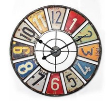 Balance Wanduhr Retro Ø 60 cm