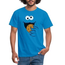 Sesamstraße Kostüm Krümelmonster Männer T-Shirt