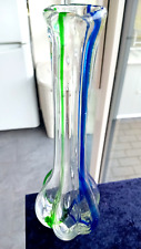 große Glas Vase - MURANO Archimede Seguso 1962 - Höhe 29 cm - 0,5 kg
