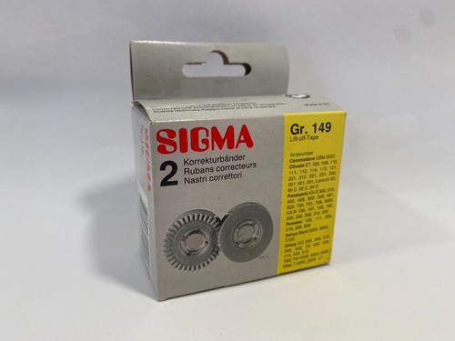 Korrekturbänder sigma 149 - gr.,