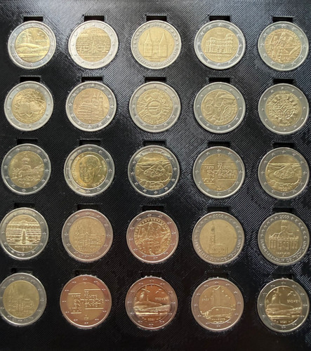 25x deutsche - deutsche, 2€