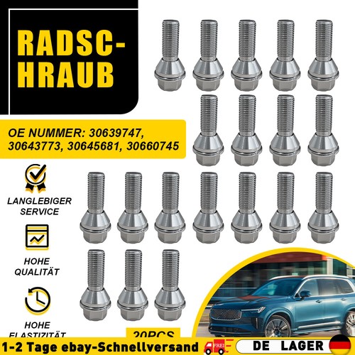 20x radschrauben für - für, volvo