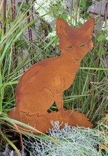 Gartenstecker Fuchs Metall