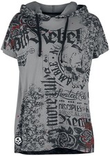 Rock rebel emp damen - rock,