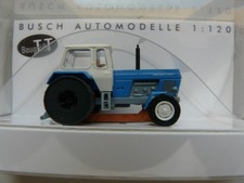 BUSCH 8700 Spur TT Traktor Fortschritt ZT 303-C blau mit Eisenräder - NEU / OVP