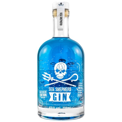 Sea shepherd blue - blue, gin