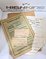 Goggo-Hans Glas 200 Papiere Liebhaber-Sammler gebraucht Rarität