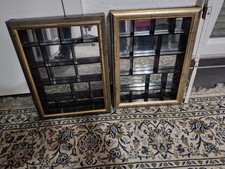 2 St. Setzkasten/Vitrine aus